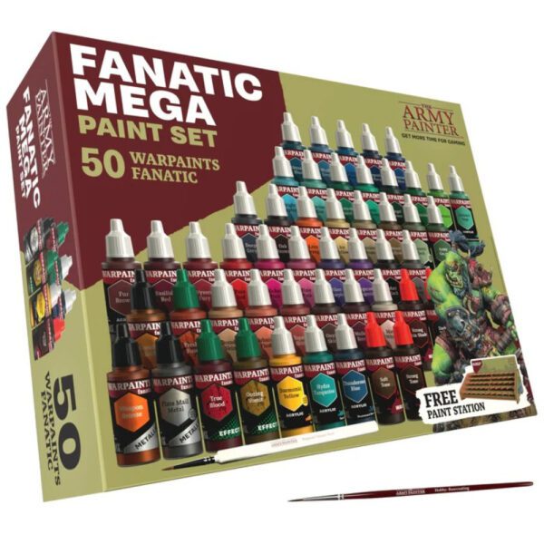 box art of Army Painter Warpaints Fanatic: Mega Set