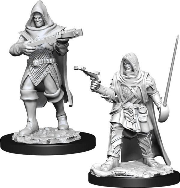 image of Pathfinder Battles Unpainted Miniatures: W13 Human Rogue Male