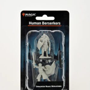 package image of Magic the Gathering Unpainted Miniatures: W02 Human Berserkers