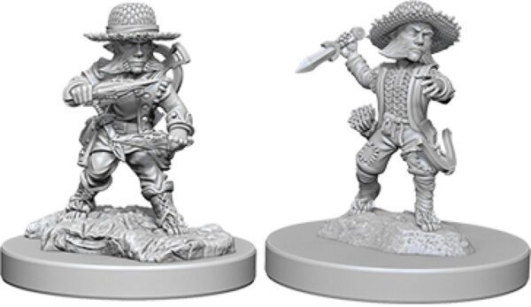 image of Pathfinder Battles Unpainted Miniatures: W06 Halfling Male Rogue