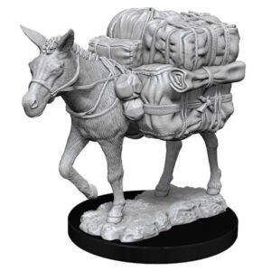 image of WizKids Deep Cuts Unpainted Miniatures: W07 Pack Mule mini