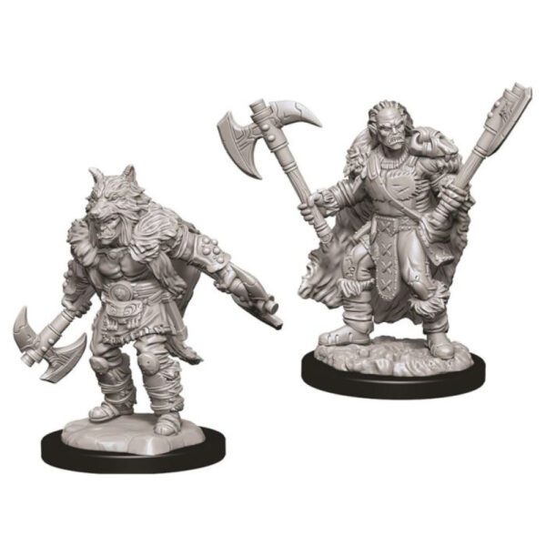 image of D&D Nolzur's Marvelous Unpainted Miniatures: W09 Male Half-Orc Barbarian