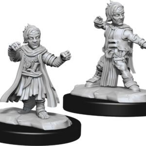 image of Pathfinder Battles Unpainted Miniatures: W15 Halfing Monk Male