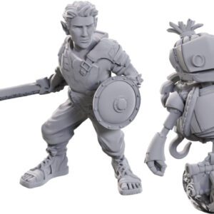 image of Critical Role Unpainted Miniatures: W23 Orym of the Air Ashari & Fresh Cut Grass minis