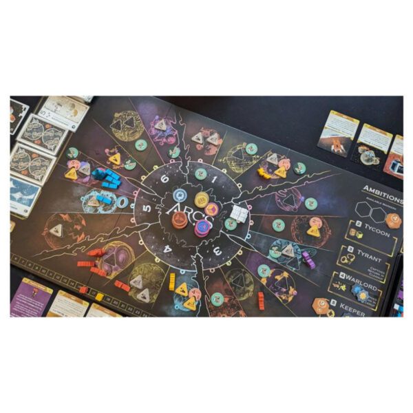 photo of Arcs: Conflict & Collapse in the Reach board play