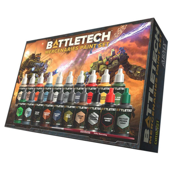 photo of BattleTech: Mercenaries: Paint Set box