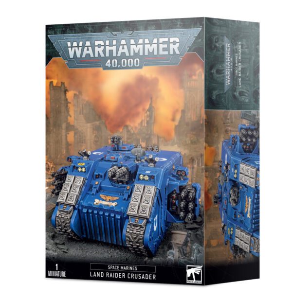 photo of Space Marines: Land Raider Crusader/Redeemer box