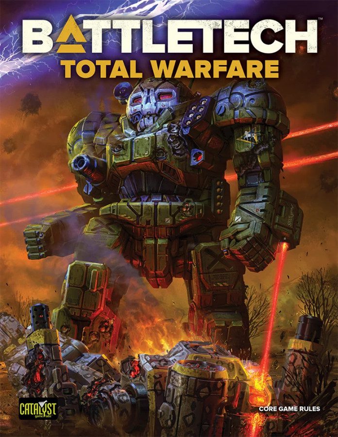 photo of BattleTech: Total Warfare cover