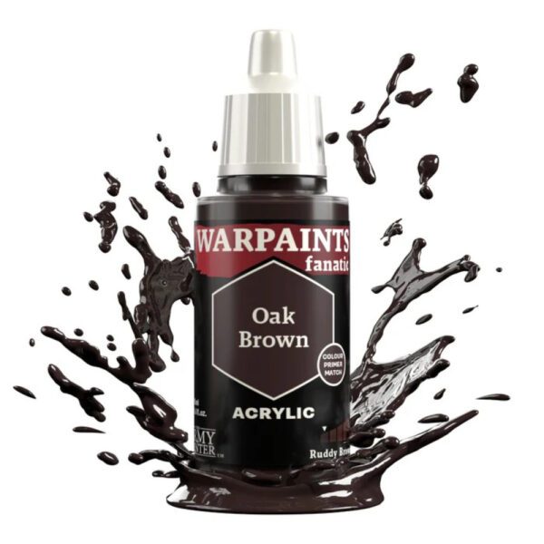 image of Army Painter Warpaints Fanatic: Oak Brown bottle