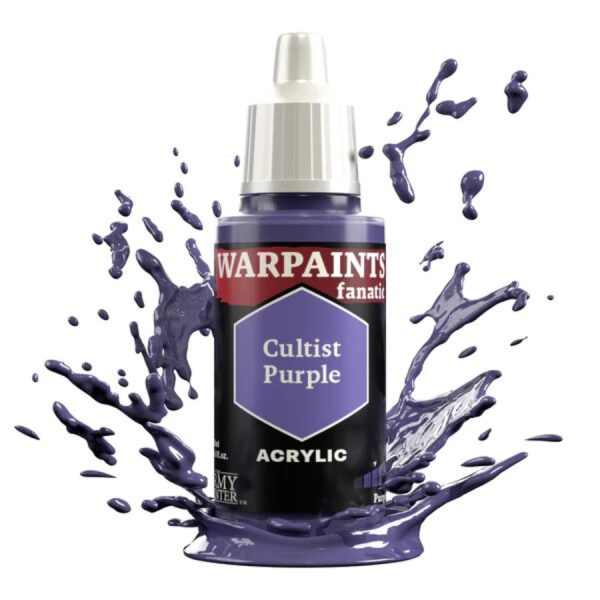 image of Army Painter Warpaints Fanatic: Cultist Purple bottle