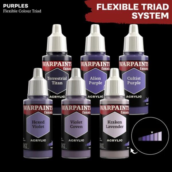 image of purples flex triad