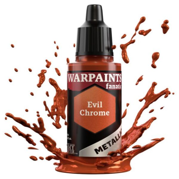 image of Army Painter Warpaints Fanatic Metallic: Evil Chrome bottle