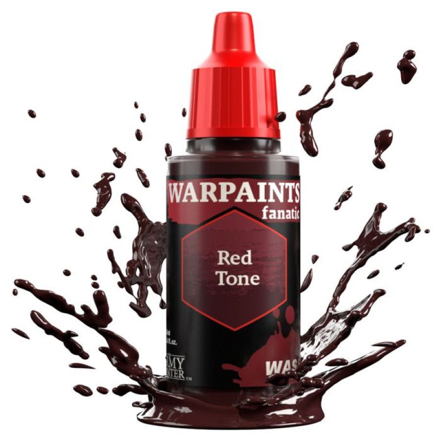 image of Army Painter Warpaints Fanatic Wash: Red Tone bottle