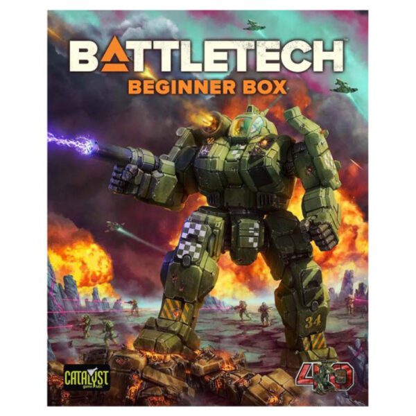 box art of BattleTech: Beginner Box 40th Anniversary