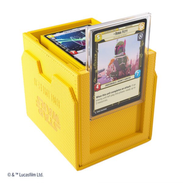 image of Star Wars: Unlimited Deck Pod - Yellow opened