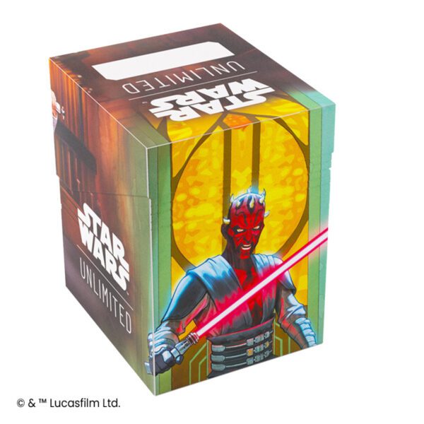 Image of Star Wars: Unlimited Soft Crate Darth Maul side