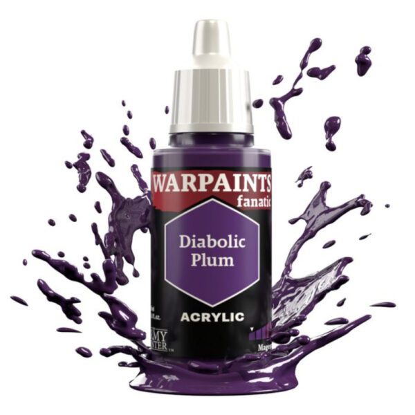 image of Army Painter Warpaints Fanatic: Diabolic Plum bottle