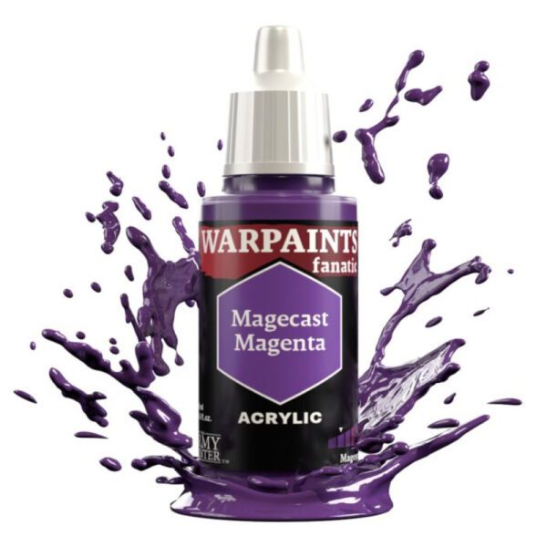 image of Army Painter Warpaints Fanatic: Magecast Magenta bottle