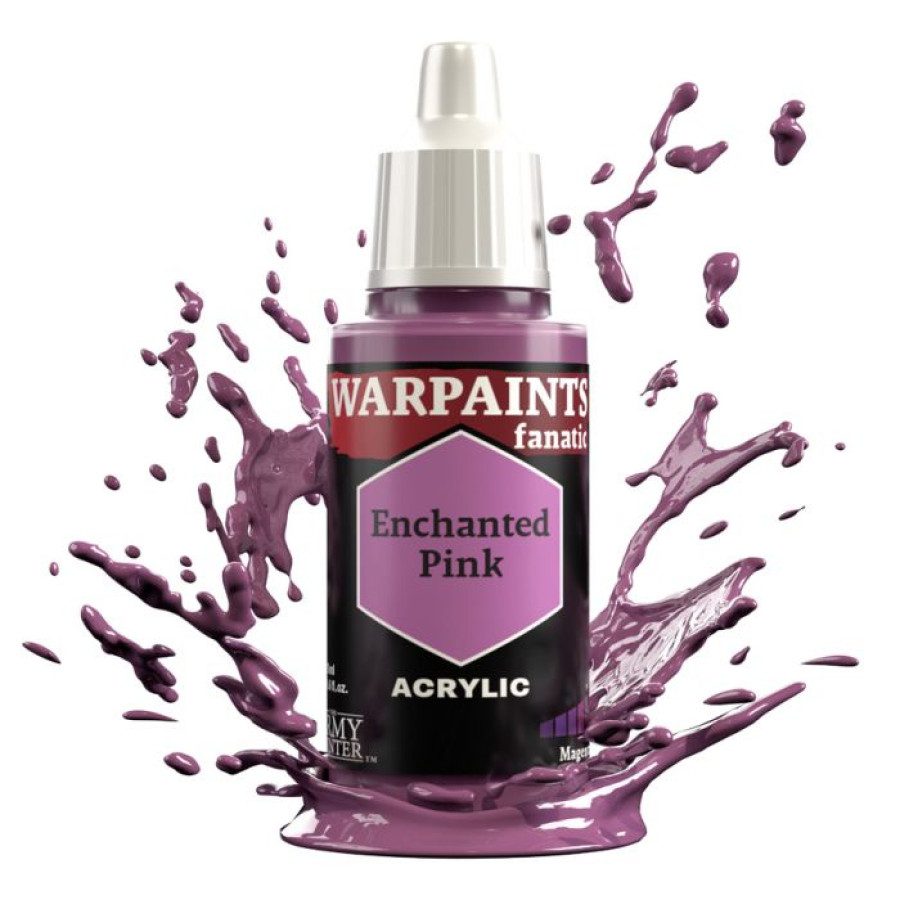 image of Army Painter Warpaints Fanatic: Enchanted Pink bottle