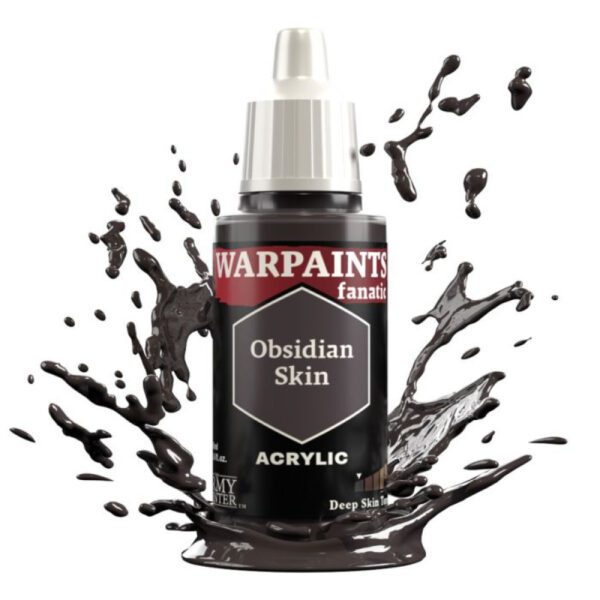 image of Army Painter Warpaints Fanatic: Obsidian Skin bottle