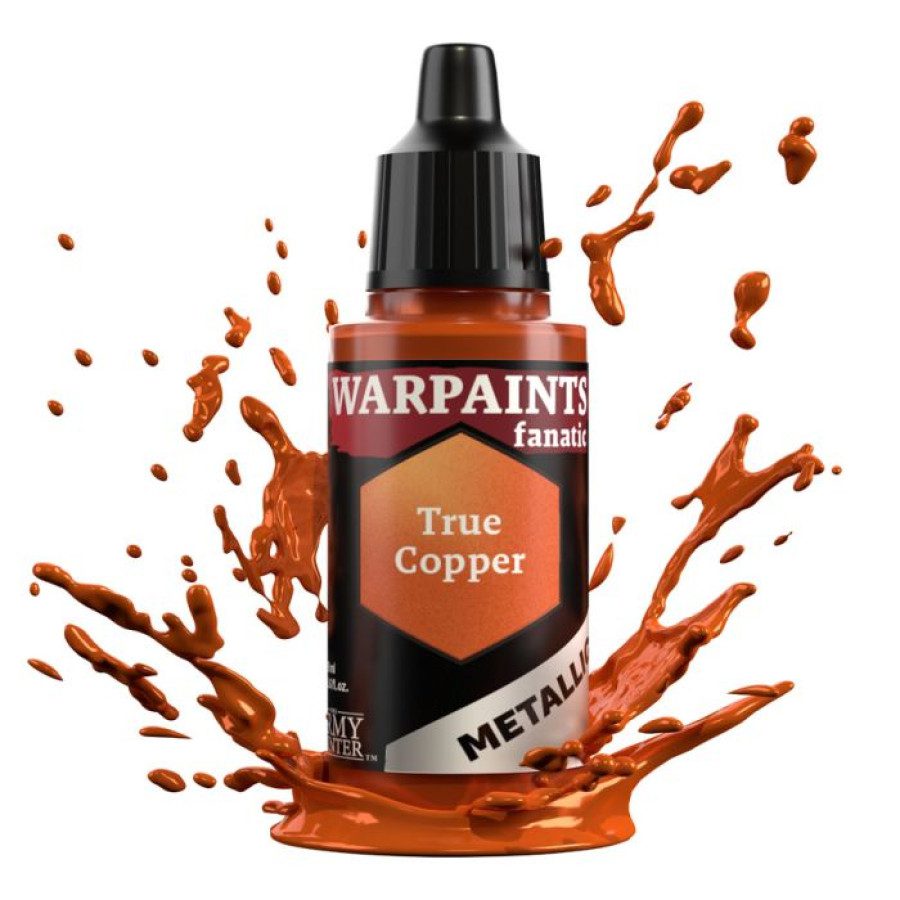 image of Army Painter Warpaints Fanatic Metallic: True Copper bottle