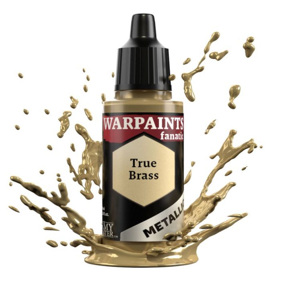 image of Army Painter Warpaints Fanatic Metallic: True Brass bottle