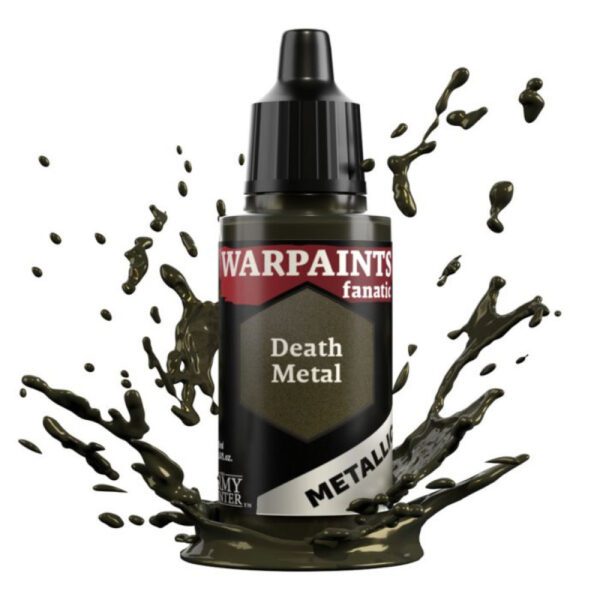 image of Army Painter Warpaints Fanatic Metallic: Death Metal bottle