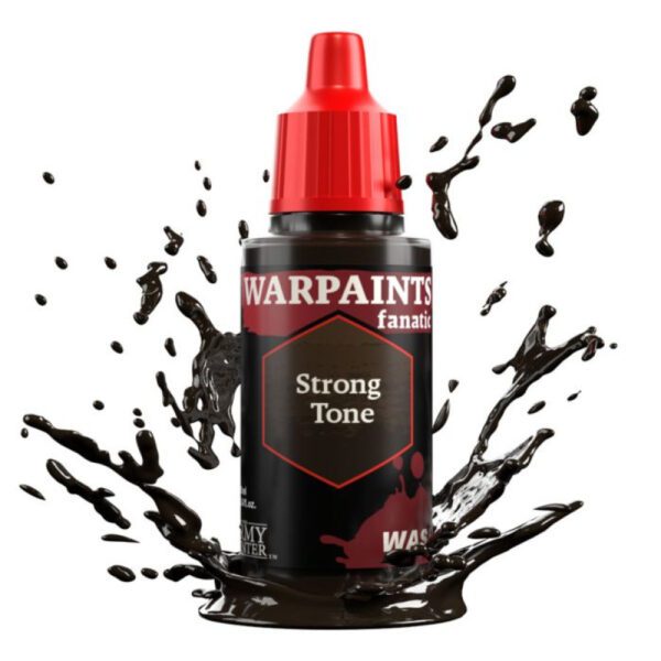 image of Army Painter Warpaints Fanatic Wash: Strong Tone bottle