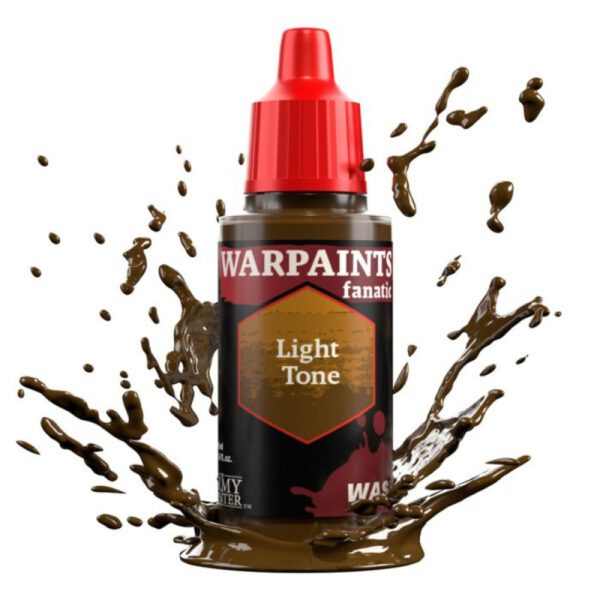 image of Army Painter Warpaints Fanatic Wash: Light Tone bottle