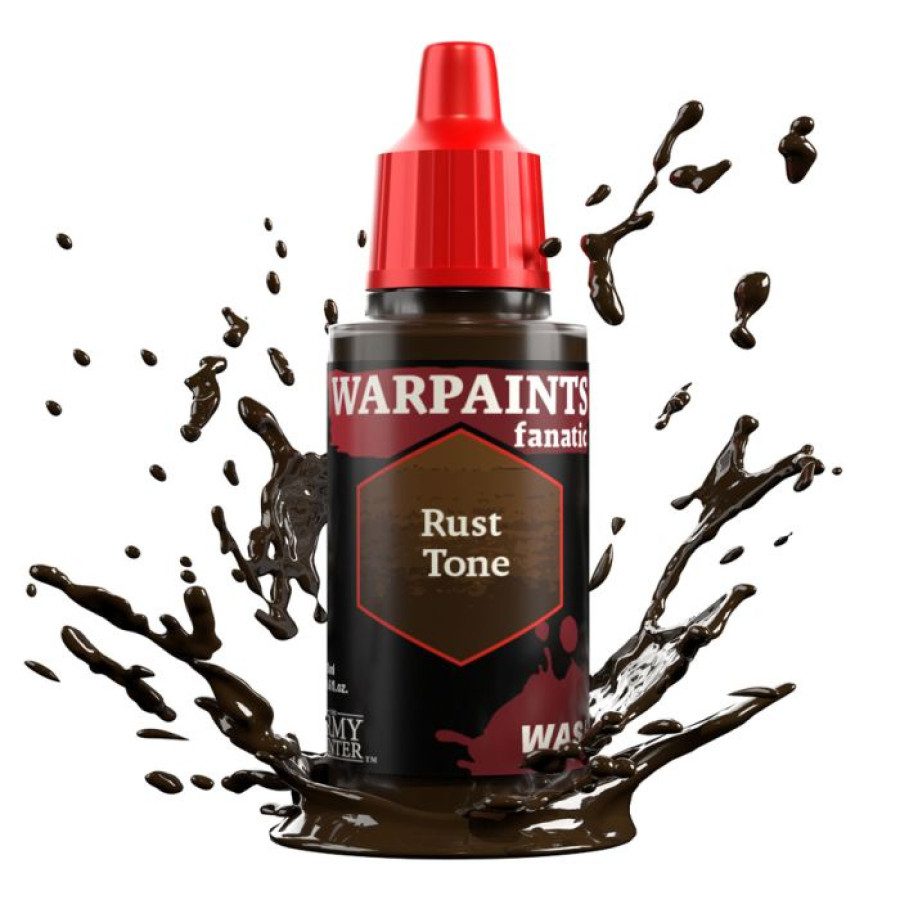 image of Army Painter Warpaints Fanatic Wash: Rust Tone bottle