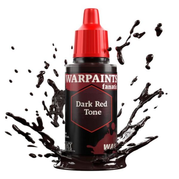 image of Army Painter Warpaints Fanatic Wash: Dark Red Tone bottle