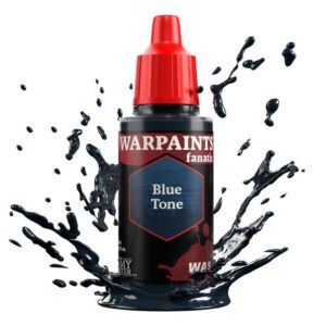 image of Army Painter Warpaints Fanatic Wash: Blue Tone bottle