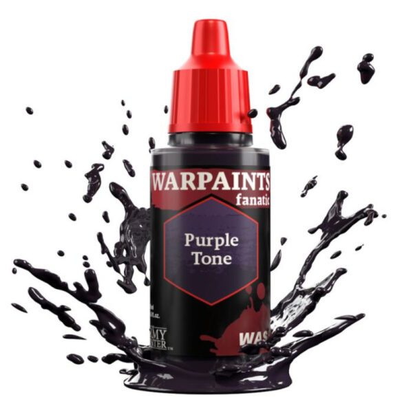 image of Army Painter Warpaints Fanatic Wash: Purple Tone bottle