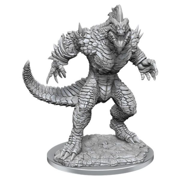 image of D&D Nolzur's Marvelous Unpainted Miniatures: W21 Lizardfolk Render