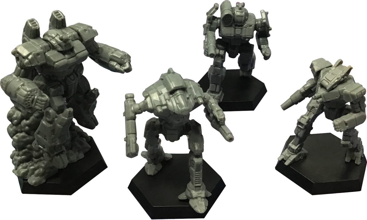 image of BattleTech: Miniature Force Pack - Kell Hounds Striker Lance