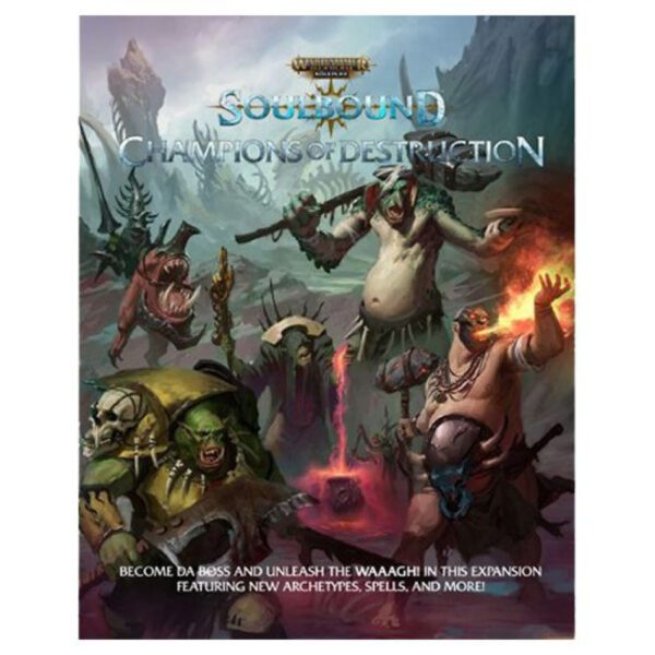 photo of Warhammer Age of Sigmar Soulbound: Champions of Destruction book