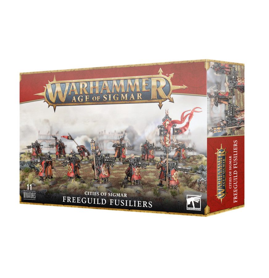 photo of Cities of Sigmar: Freeguild Fusiliers box