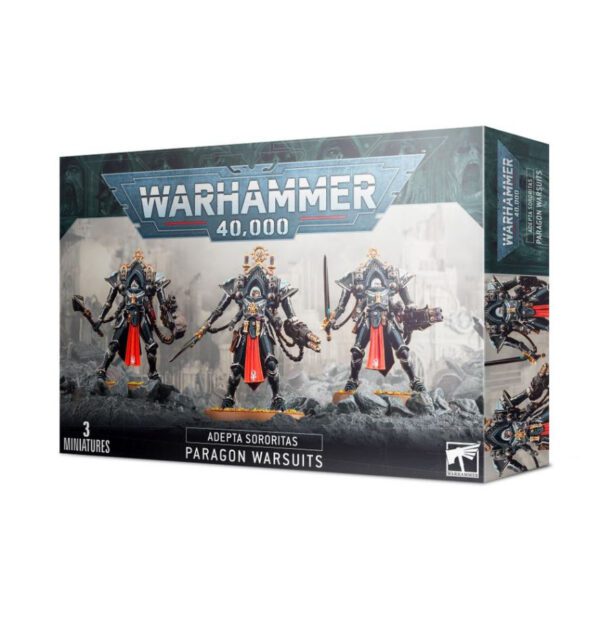 photo of Adepta Sororitas: Paragon Warsuits box