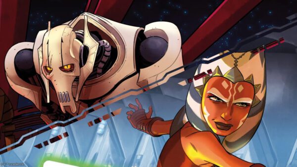 image of General Grievous and Ahsoka Tano