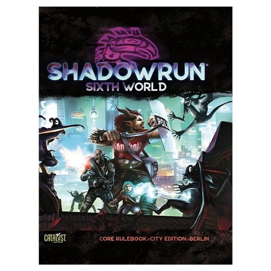 photo of Shadowrun 6E: Core Rulebook - City Edition - Berlin cover