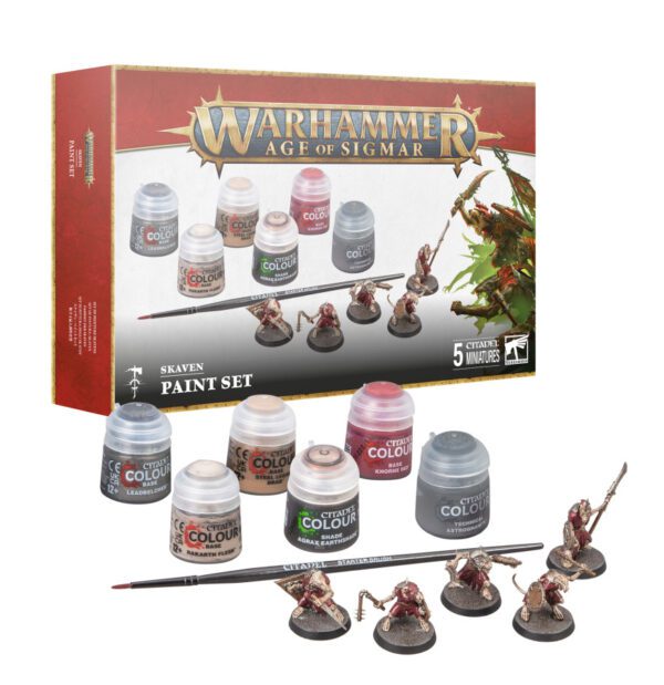 photo of Skaven Paint Set box