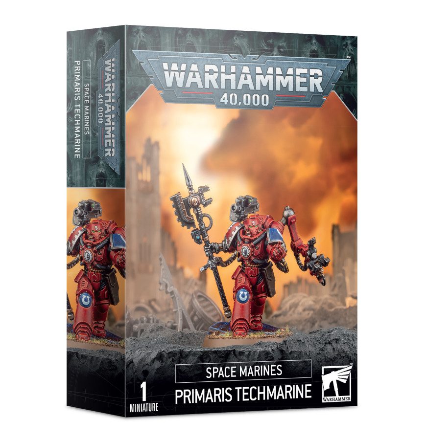 photo of Space Marines: Primaris Techmarine box