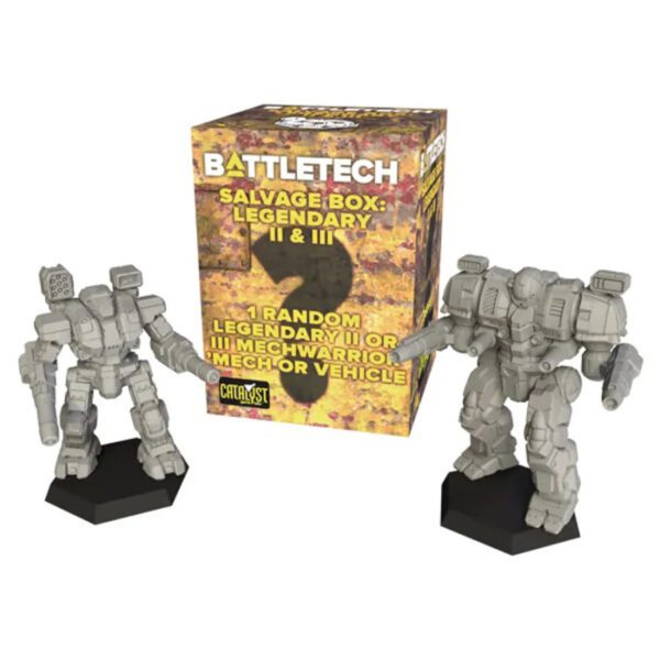 box and sample mini image of BattleTech Salvage Box: Legendary II & III