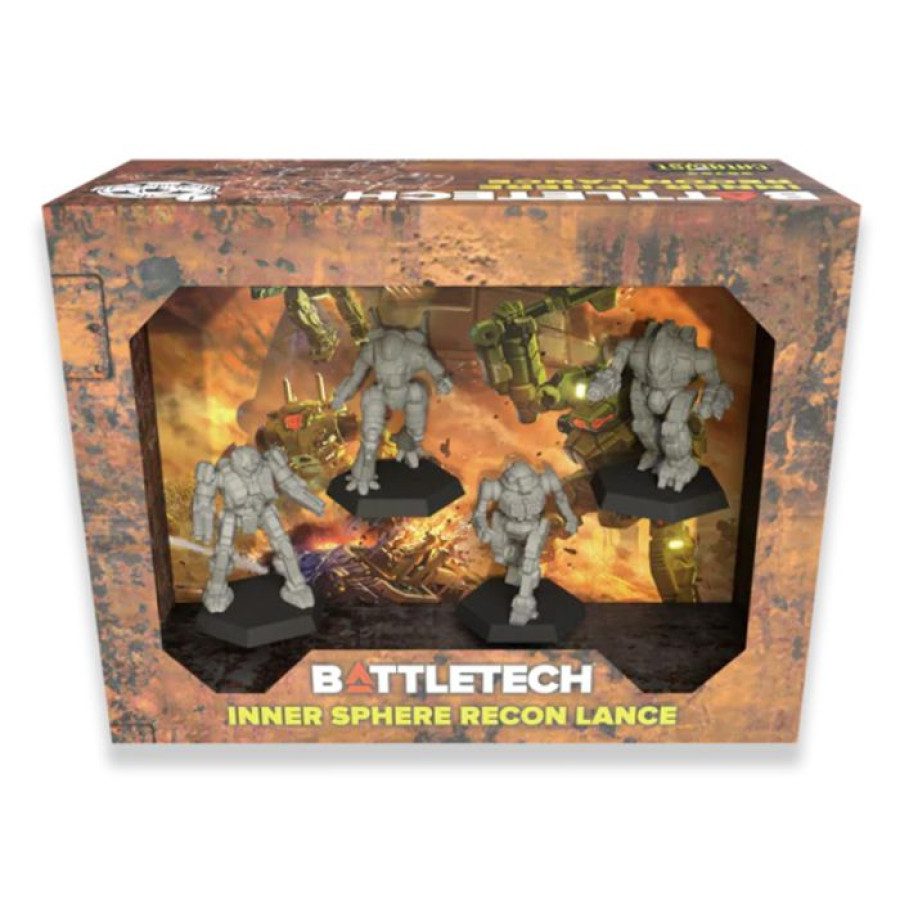 image of BattleTech: Mercenaries Force Pack - Inner Sphere Recon Lance