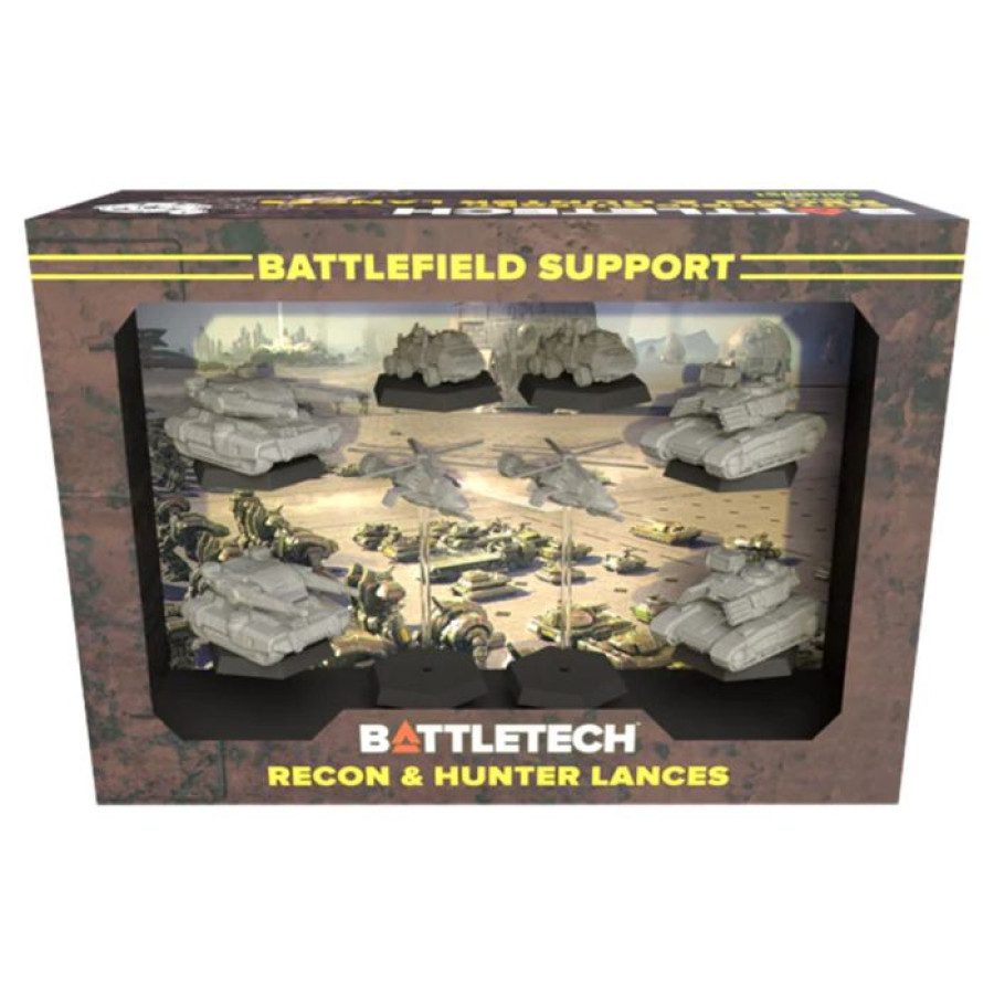 image of BattleTech: Mercenaries Forcepack - Battlefield Support Recon & Hunter Lances