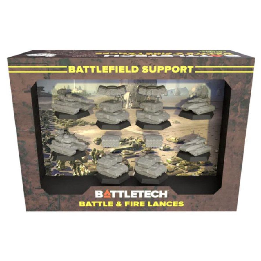 image of BattleTech: Mercenaries Forcepack - Battlefield Support Battle & Fire Lances