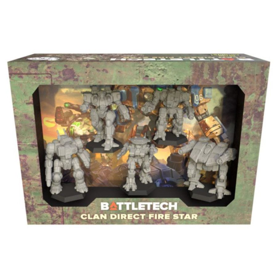 image of BattleTech: Mercenaries Forcepack - Clan Direct Fire Star