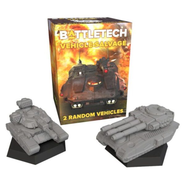 box and sample mini image of BattleTech Salvage Box: Battlefield Support