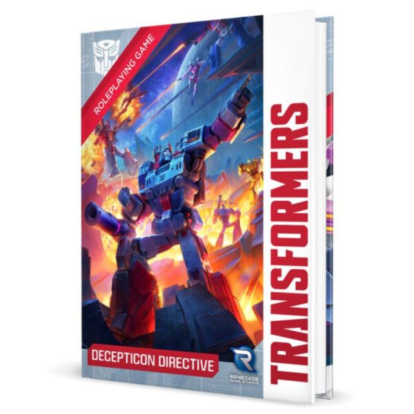 cover art of Transformers RPG Decepticon Directive Sourcebook