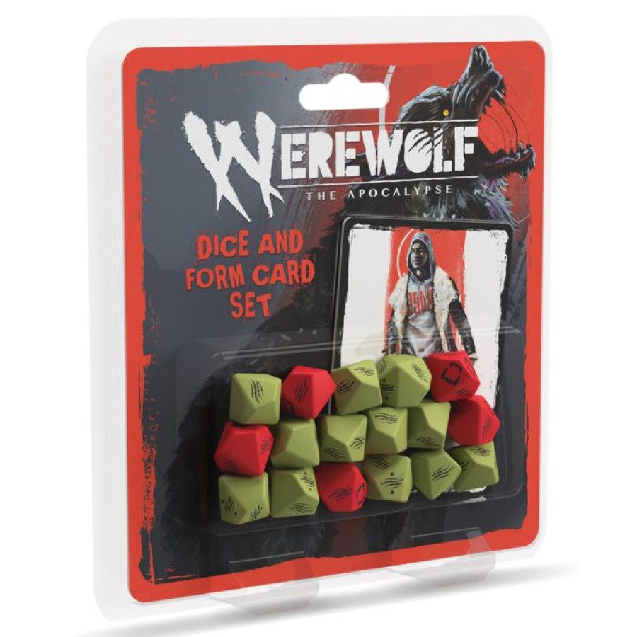 image of Werewolf The Apocalypse 5E: Dice and Form Card Set